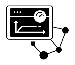 Spanntec CMS Icon mit Netz schwarz