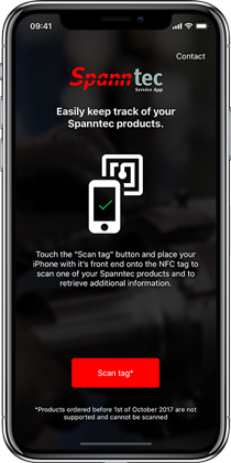 Spanntec Service App iPhone